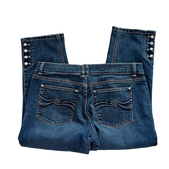 WHBM Crop Jeans sz 8 - Picture 6 of 6